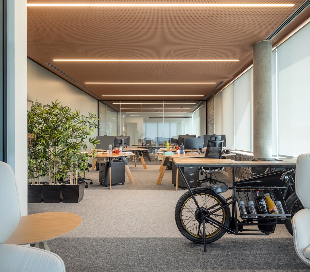 Moderní architektura kreativního pracovního prostoru
